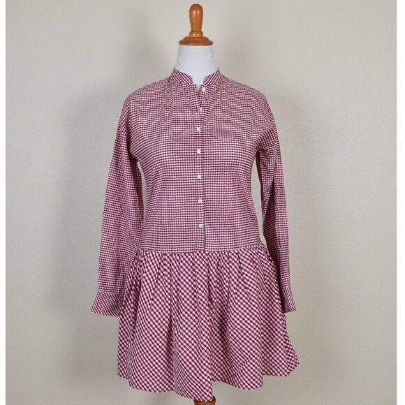 August Morgan Dresses & Skirts - August Morgan by Kate Hersch Gingham Plaid Dress